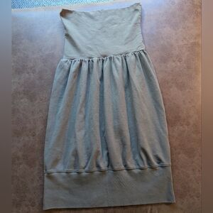Ethos Paris Brand Strapless Dress army green size S